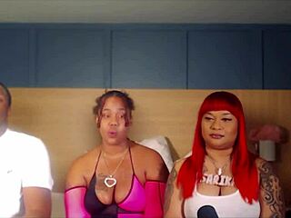 Ebony and Latina Babes Engage in Wild 10-Man Gangbang Orgy with Intense Banging and Group Action