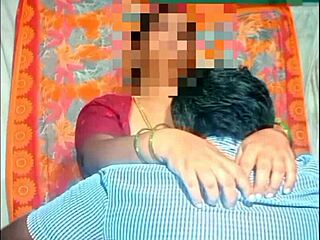 intriguing homemade scene: indian teacher shares passionate outdoor kiss with student in dorm setting