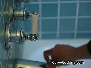 Trainer Obsessed with Big Wet Titties in Steamy Shower