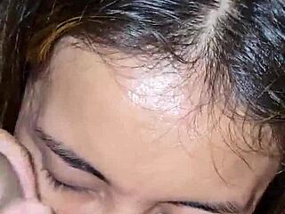 Unexpected Oral Delight Leads to a Surprising Cumshot in Her Mouth