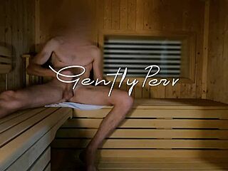 Hey check out this wild sauna adventure with a full face reveal