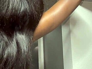 ebony lesbians renity love and majesty nasty heat things up with oiled strap on play and passionate kissing