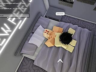 Dominant Cheating Slut Gets Railed Hard by Friend While Boyfriend's Away in Roblox