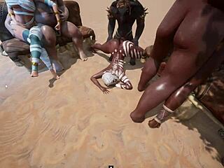 Whoa, check out this wild orgy with wet sluts getting pounded in HD! 💦🍑