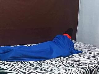 this couple's sex tape turns wild when a GHOST joins in, FUCKING both the guy and the milf in their big ass adventure