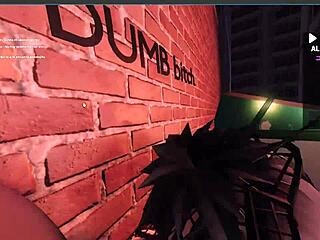 Craving that massive black cock yet resisting the wild fuck session