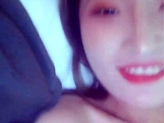 Extreme beauty Chinese teen with big ass and tits gets fucked hard in uncensored amateur action