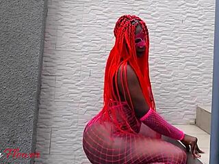 that ass licking got me riding your cock on the outdoor stairs