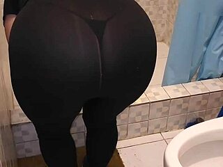 Hey, check out this sexy blonde maid getting fucked hard by a young guy in lingerie!