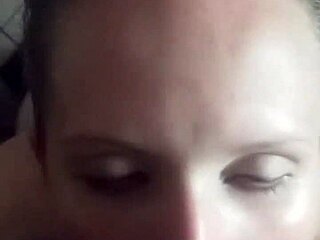 Oh man, I Lena Starr got that cum shot right in my eye from big black cock, oops!