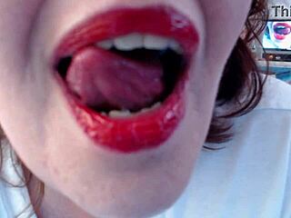 Dawnskye1962 smokes a cigarette fully dressed teasing to make your cock throb hard