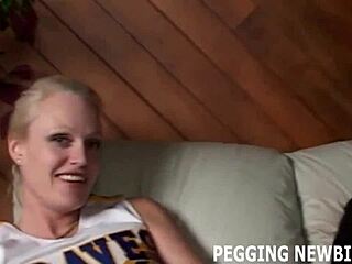 Girl Fucks Guy Pegging Ass Femdom Dildo