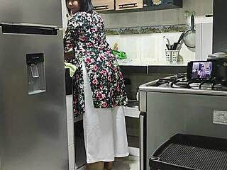 Step-Nephew Fucks Me Early In Kitchen Hoping