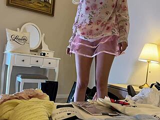 Big Tits Amazingly Beautiful Raver Girl Gives Amateur Porn Director Handjob From Backstage Casting