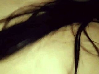 What if this hot latina babe shows off her big ass in solo masturbation