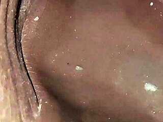 cum drips on dirty high heels in wild scene