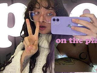 I just had to pee so bad on my Europe trip right there on the plane with my curly hair and tattoos showing