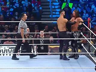 AJ Styles battles Finn Bálor at Survivor Series 2022 in intense wrestling match