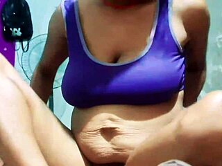 Busty woman experiences sudden touches on tits and pussy during bus ride