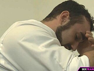 i feel so aroused at the tranny gloryhole with big tits action