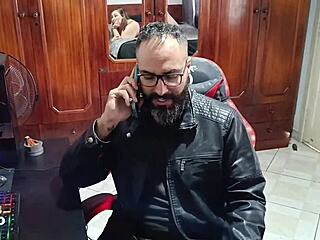 my corno friend called me to satisfy his woman cuz he couldnt work she was bothering him and he watched me wreck her ass