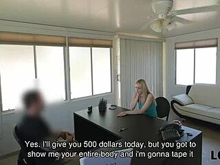 Watch This Pretty Czech Teen Strip and Dance Before Having Sex for Cash in Casting Interview 😍