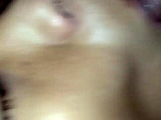 Amateur tight pussy gets drilled deep with creampie finish