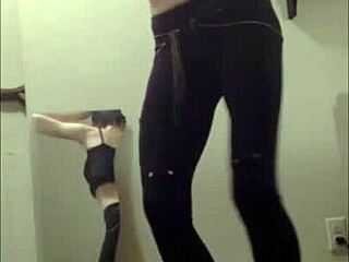 i'm cass getting wild as i dance and strip teasingly in this solo session with clothes ripping off