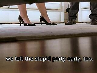 cuck hubby caught panty sniffing while wife fucks lucky guy 😱