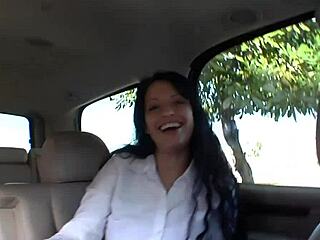 big boob milf picked up for intense ass play and curvy latina fun