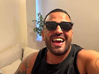 in this brazilian trailer, the tattooed ebony pornstar rides a big cock in cowgirl before rough doggystyle fucking and cunilingus.