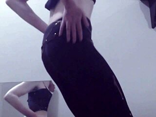 i'm cass getting wild as i dance and strip teasingly in this solo session with clothes ripping off