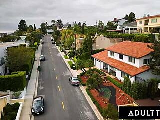 best first date thrill with casey calvert and t-girl leilani li