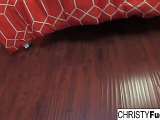 Nick Manning Pounds Tattooed Hot Pornstar Christy With Hardcore Fucking And Blowjob Action Leading To Cumshot