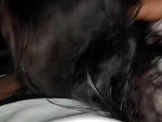 i am kitty exploring inexperienced blowjob and cum in mouth on bed