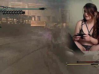 Oh yeah, I'm the sexy bimbo gaming with Lovense connected in Bayonetta episode 5