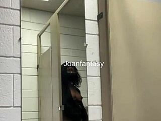 hey, check out joanfantasy getting off with dildo and buttplug in the bathroom solo