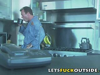 i wanna fuck outside, like this country couple banging in public with that monster cock