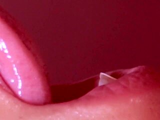 subtle uncensored japanese blowjob with close-up cumshot