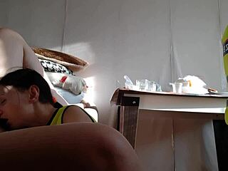 We're having hot police threesome with pussy licking and cum in mouth