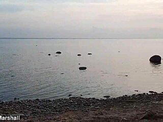 Out now: sensational BEACH volleyball with SHAVED teen GROUP action in PUBLIC outdoor ORGY.