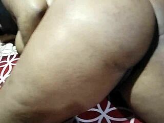 feeling the passion with my indian girlfriend's huge natural tits all night