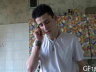 i'm a perverted guy holding my ex girlfriend's hand during rough homemade blowjob sex