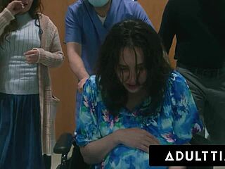 Oh Shit! Pregnant Casey Calvert Catches Boyfriend Cheating with Leana Lovings in Rough Doggystyle Fuck - Part 3!