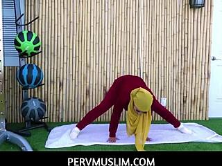 What if a fitness trainer got intimate with his exotic Arabic client during a session?