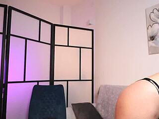 I feel so sexy showing my moves before you fuck me hard with that toy.