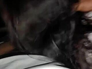 i am kitty exploring inexperienced blowjob and cum in mouth on bed