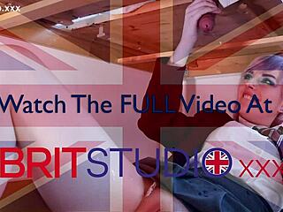 Massive cumshot at student milking table