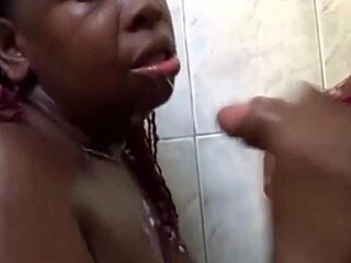 hey, check out this ebony chick deepthroating cock in a hotel anal session