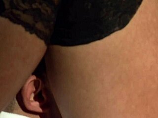 close up intimate relationships very closely with teasing handjob and cumshot on huge ass